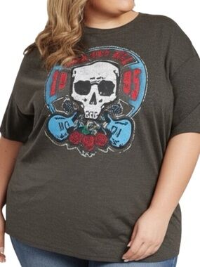 ROCK N ROLL HALL OF FAME Authentic T-shirt in Plus Size 2X NWOT